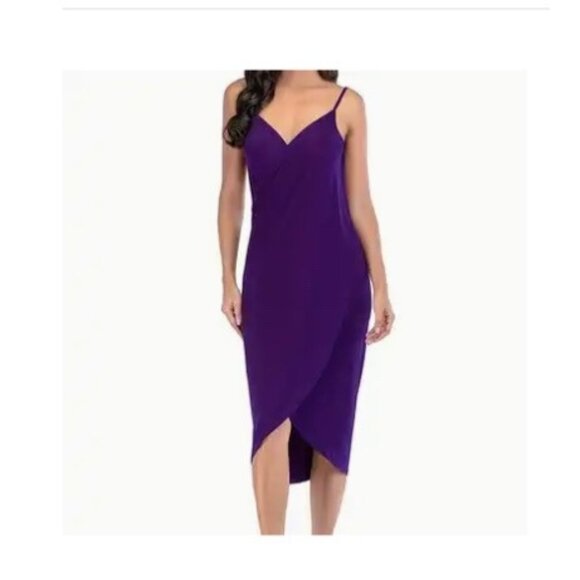 🍒 2/$20 🍒Plus Size Convertible Purple Wrap Dress & Beach Cover-Up XXL - Picture 1 of 3